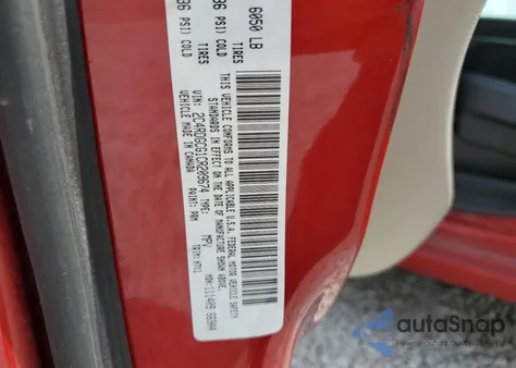 2012 Dodge Grand Caravan Sxt from USA, damaged, VIN 2C4RDGCG1CR209674